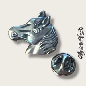 Bundle Sale 3 for $15 | Vintage Silver-Tone Horse Pin